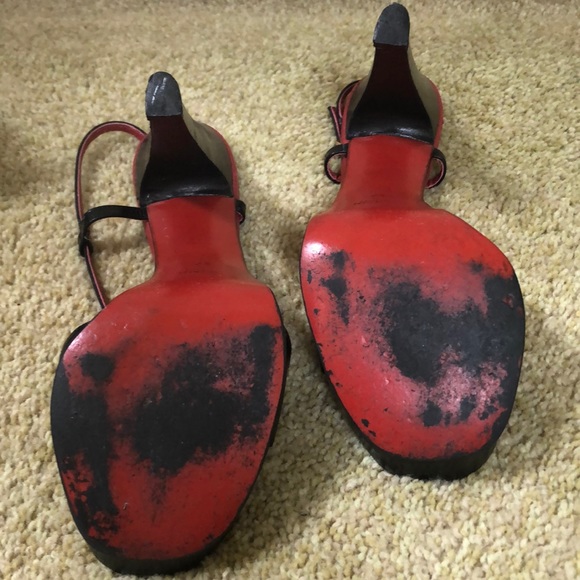 Vintage 90’s Luichiny 4” Strapy Heels - Picture 4 of 4
